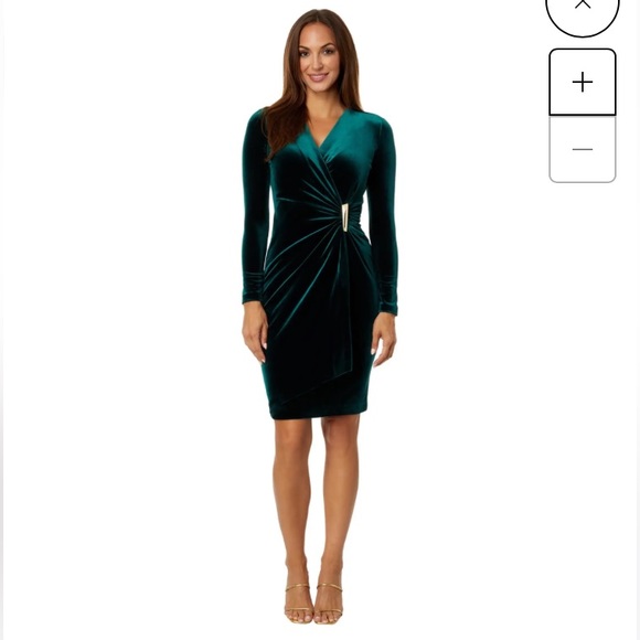 Calvin Klein forest green dress - Picture 5 of 6